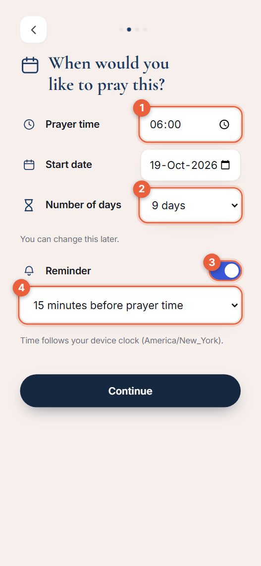 Step 2: time